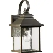Quorum International 7940-7-86 Pearson Outdoor Wall Light Oiled Bronze