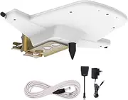 Outdoor Digital TV Antenna Amplified Aerial booster DAB+ UHF/VHF Caravan RV Boat