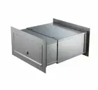 Sandleford Astro Stainless Steel Front And Back Letterbox - 400 x 222mm x 500mm
