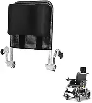 Wheelchair Headrest Portable Neck Support U-Shaped Hold Head Adjustable Height Neck Support for Neck Stabiliser Wheelchair Accessories Seat Width 16-20 Inches Black