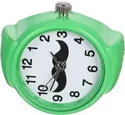 [LIFKOME] Ring Watch Bracelet Fingers Watches Rings Women Wrist Watch Fidget Knuckle Jewelry Organizer Jewelry Wrist Stopwatch Pocket Watch Vintage Watch The Ring Couple Green Abs