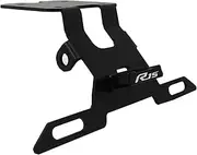 Motorcycle Tail Tidy Fender Rear Support License Plate Frame Bracket with Led Light Compatible with YZF R15 YZFR15 V3 2017-2021(R15)