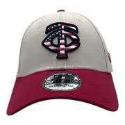 Minnesota Twins MLB Independence Day New Era 39Thirty Flex-Fit Hat/Cap M/L