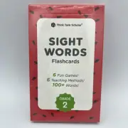 2nd Grade - Sight Word Flashcards 100+ Words - Think Tank Scholar