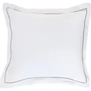 Pom Pom at Home Sheena Sateen Euro Pillow Sham in Ocean at Nordstrom
