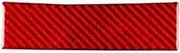 NEGRO Storage Box Stickers,Fit for Dodge, Grand Caravan 2011-2020 Fit for CV Tradesman 12-15 Carbon Fiber Handle Car Interior Trim Accessories Co-Pilot Trim Decal for Dashboard(Red)