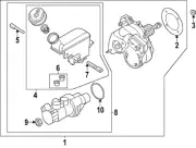 Genuine Nissan Master Cylinder D6010-5MS0B