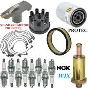 Tune Up Kit Filters Cap Wire Spark Plugs For FORD LTD V8 5.8L; Windsor 1971 (for: Ford)