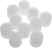 COMPUKAS Travel Essential 10pcs Shoe Polish Brush Heads Liquid Dispensing for Shoes Boots Easy to Use for Daily Cleaning