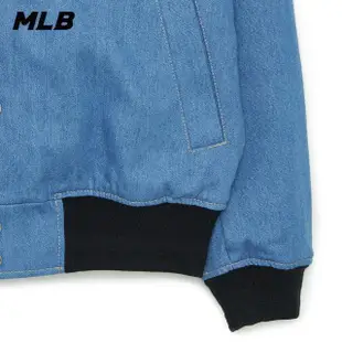 【MLB】牛仔丹寧夾克 棒球外套 紐約洋基隊(3ADKR0134-50INS)