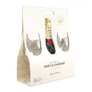 Moet & Chandon Impérial Brut NV 750ml + 2 Glasses Gift Pack