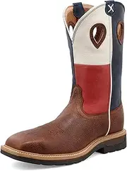 [Twisted X] Men's Lite Weight Work Boot Square Toe - Mlcw003