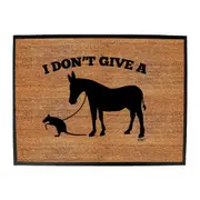 I Dont Give A - Funny Novelty Doormat Man Cave Floor mat