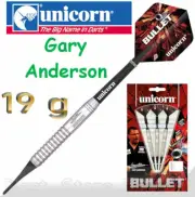 23523 Gary Anderson Unicorn Soft Darts " Bullet ", 19 G
