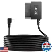 YKT Dash Cam OBD Hardwire Kit, Dash Camera Power Cable Type C Port 11.6-16V t
