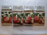 Lot of 4 Apple Tree Branches Fruit Green Leaf Country Kitchen Wallpaper Borders