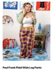 Paul Frank Julius Wide Leg Pants 4XL Cakeworthy X New Colorful Unisex Drawstring