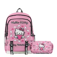 在飛比找蝦皮購物優惠-3D新品 HelloKitty 可愛凱蒂貓書包背包雙肩雙層筆