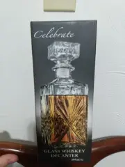 Celebrate Glass Whiskey Decanter 34 Once
