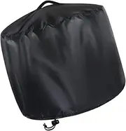 1Set Fire Pit Cover for Outdoor Round Fire Stove Tear Resistant UV Protector Fits Includes Storage Bag for and Storage