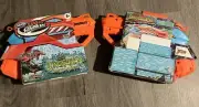 Nerf Super Soaker DinoSquad Raptor-Surge Water Blaster Set of 2--NEW