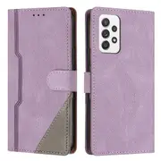 Clasp Case with Flip Wallet Stand Function Cover for Samsung A32 4G - Red