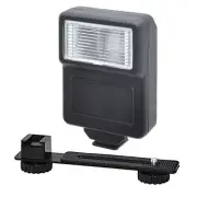 Digital Slave Flash with Bracket for Digital/DSLR Camera (Black)