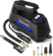 Automatic Air Compressor Tire Inflator Digital Air Pump for Car Bike Tires 12V