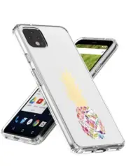 Google Pixel 4 XL Case,Topnow Clear Design Plastic Hard Back with TPU Bumper