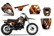 Graphic Stickers +#PLT Decals For Yamaha PW80 1996-2006 SIKSPAK REBIRTH O