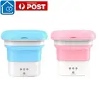 Mini Washing Machine Bucket Folding Portable Laundry Machine Clothes Washing