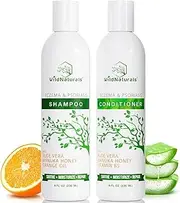 Wild Naturals Eczema & Psoriasis Restoring Shampoo & Conditioner Set, 240ml