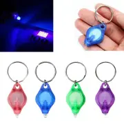 5-10Pack UV Mini Keychain LED Flashlight Key Ring Light Torch Black Light