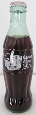 Coca-Cola Basket Village U.S.A. Dresden Ohio Coke Bottle Longaberger Baskets
