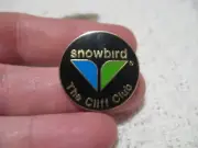 SNOWBIRD The Cliff Club Utah Ski Resort Souvenir Metal Pin