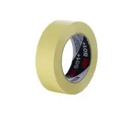 3M Specialty High Temperature Masking Tape 501+, Tan, 48 mm x 55 m, Case of 24