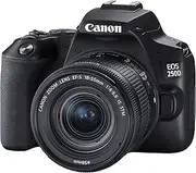 Canon EOS 250D + Canon EF-s 18-55mm f/4-5.6 is STM Lens - Black