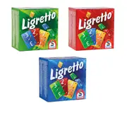 [Playroom Entertainment] Ligretto Colored Card Game Set - Red