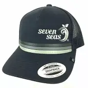 Travis Mathew Golf Cap Seven Seas Logo Loomis Snap Back Trucker Baseball Dad Hat