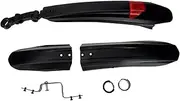 1Set Outdoor Wear Resistant Mud Guards for Bicycles Detachable Bike Mudguards for Easy Installation Practical Protection Against Mud and Grime Suitable for Various Bikes