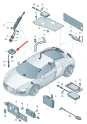 AUDI R8 422 423 GPS Aerial Antenna 420919889