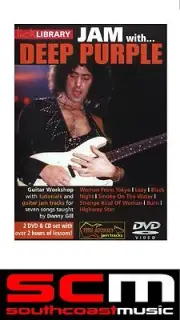 LICK LIBRARY JAM WITH DEEP PURPLE GUITAR 2 DVD & CD SET