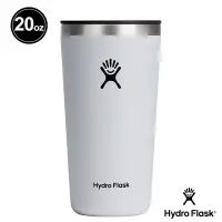 在飛比找Yahoo奇摩購物中心優惠-Hydro Flask 20oz/592ml 隨行杯 經典白