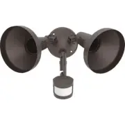 (4)-Halo Bronze Motion Activated Incandescent Security Floodlight. Model: MS185R