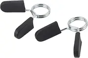 Baxnore 2PCS Steel Dumbbell Lock Clamp, Universal Barbell Clamp, Barbell Spring Lock Clamp, Wear Resistant Dumbbell Spring Collar Clip for Training