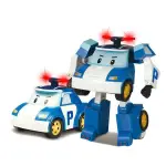 【玩具倉庫】【ROBOCAR POLI 波力 救援小英雄】5吋 LED變形波力←韓國 卡通 公仔 安寶 赫利 羅伊 禮物