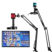 4K 1080P 48MP13MP HDMI Video Microscope Camera 1X-150X Zoom C Mount Lens