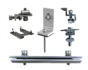 10 x Solar Panel Mounting kit | Tin or Tile Roof | FREE POSTAGE | bracket, clamp