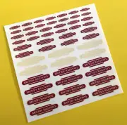 BRITISH RAILWAYS CODE 3 High Detail stickers decals Model Railway HO OO Gauge
