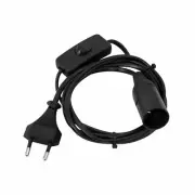 EUROLITE E-14 Socket Mains Power Cable Plug Switch